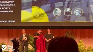 Award Acceptance Speech: Australia Good Design Award 2024