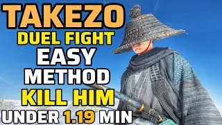 Ghost of Yotei | How to Defeat Takezo - Duel Atop Mountain (Easy Method) | Lethal Difficulty NO DMG