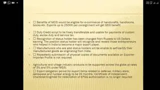 EXIM Policy