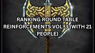 RANKING ROUND TABLE REINFORCEMENTS VOL. 3 (with 21 people)
