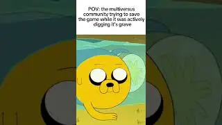 Multiversus 😔 #shorts #meme #funny #adventuretime #cartoonnetwork #multiversus #warnerbros #neffex
