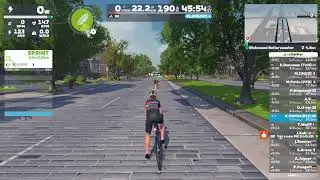 [Zwift] Group Ride: Short - Stage 6 - Tour de Zwift on Richmond Rollercoaster in Richmond