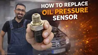 Oil Pressure Sensor Replacement dacia logan K4M | تعویض سنسور فشار روغن تندر90 موتور K4M