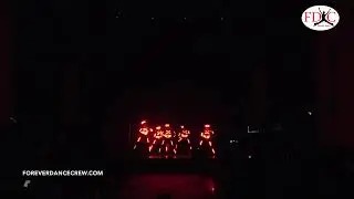 LED Dance Show from Jakarta Steals the Spotlight!