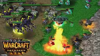 Panda Rifle? - 4v4 Golems In The Mist LV - Warcraft 3