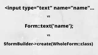 Two Laravel Form Builders, and Why You Should NOT Use Them