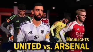 Arsenal vs. Manchester United | FL 26 Highlights