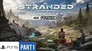 Stranded: Alien Dawn - Gameplay Part 1 (4K60fps✅) |PS5 No Commentary