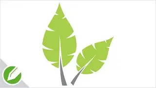 Leaf Drawing with CorelDraw | Flat Vector Style | Drawing | CorelDraw Tutorial