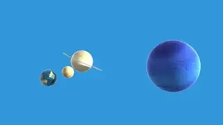 Bouncing Planets Size Comparison 🌍🪐 | Solar System Animation