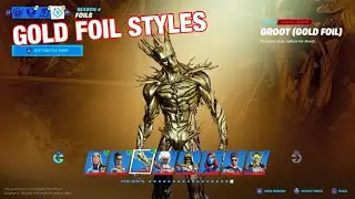 GOLD FOIL/ ENLIGHTENED SKINS (Super Level) Chapter 2 Season 4