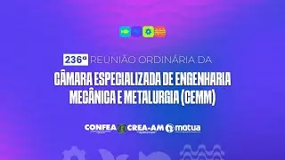 236&ordf; Reuni&atilde;o Ordin&aacute;ria da CEMM - Crea Amazonas