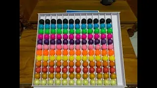 Fun puzzle sorting ball game