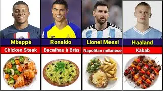 Top 100 Best Football Players Favorite Foods