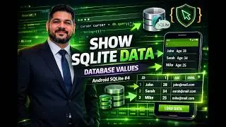 Android SQLite Tutorial #4 | Show SQLite Database Table Values in Android