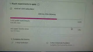 Your channel remains ineligible for monetisation