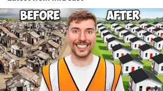 @MrBeast build houses for #poor people 🥺 #emotional #video#africa