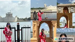ஜாம்நகர் அரண்மனை அழகான ஏரியின் நடுவில் - Lakhota Palace and Museum, Jamnagar, Gujarat