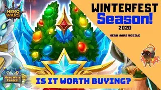 Winterfest Season Guide! Is the Pass Worth it? | Hero Wars Mobile