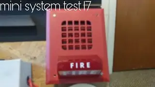 Тест мини-системы 17. Фарадей 5501 и симплекс 4051 #FireAlarmFriday