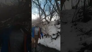hidden Forest 2 winter hiking in Northern New York State #hiking #snowing #winter #newyork #outdoors