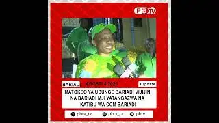 KIJANGA AMTANGAZA  KUNDO  NA  KADOGOSA  KUONGOZA KURA ZA MAONI  JIMBO  BARIADI  MJINI NA VIJIJINI.