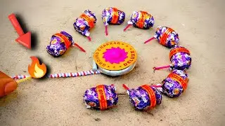 Matchstick Chain Fire vs Sutli Bomb: Which Cracker Wins🤯? ये क्या हुआ 😱