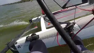 A Class Catamaran Sailing- Lake Cootharaba 2017
