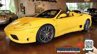 SOLD! 2001 Ferrari 360 Spider F1 Convertible For Sale Scottsdale, AZ 85260