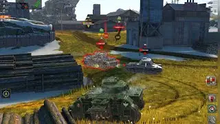 Predator DA | The direct attack | Best Replays Wot Blitz #wotblitz