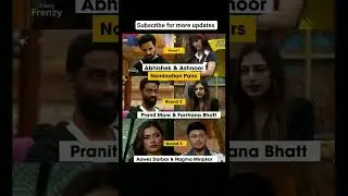 Nomination Task pairs | #biggboss19 #biggboss #trending #viralshort