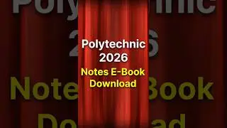 Polytechnic Book ka PDF Kaise Download Kare | Polytechnic Entrance Exam Preparation 2026