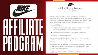 How To Sign Up For Nike Affiliate Program (2025) Full Guide