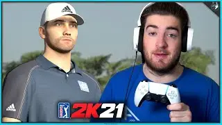PGA TOUR 2K21 On The PS5... (DualSense Gameplay)