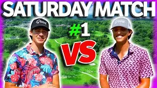 GM GOLF | Saturday Match #1 | Garrett VS Grant 9 Holes Match Play