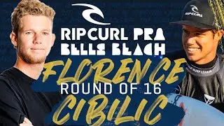 John John Florence vs Morgan Cibilic | Rip Curl Pro Bells Beach - Round of 16 Heat Replay