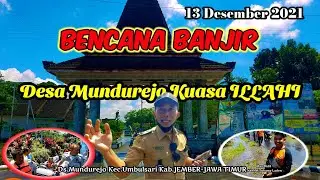 Bencana Banjir Desa Mundurejo || Kuasa ILLAHI || Video Drone Mjx bugs 16 Pro 4k 3axis gimbal~EIS
