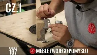 Cz.1 Jak zrobić drewnianą frezowaną ramę do lustra / How to make a wooden milled frame for a mirror