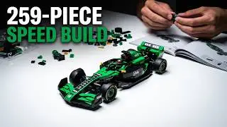 Сборка автомобиля LEGO F1 (275 деталей!) &ndash; Полная сборка