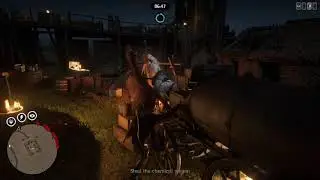 Red Dead Redemption 2 trapped wagon