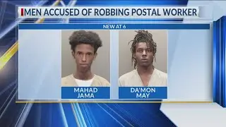 Two Columbus men arrested for threatening USPS worker with gun, stealing his keys