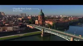 Toulouse en drone fait le Buzz !!! Plus de 90 000 vues en quelques jours.