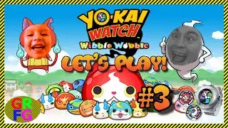 Yo-Kai Watch Wibble Wobble: Gameplay #3 Wib Wob a Dib Dob Hobbalobble Flib Flob