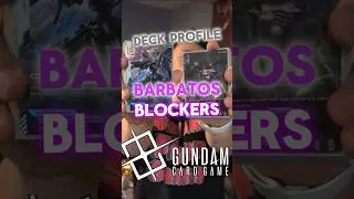 ПРОФИЛЬ КОЛОДЫ PURPLE WHITE BARBATOS | КАРТОЧНАЯ ИГРА GUNDAM #gundamcardgame #gundamseed #deckpro...