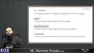 PRC 4 lec #04 Basics of ITA sir Ansari