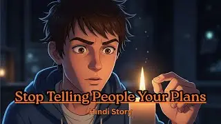 Stop Telling People Your Plans | Protect Your Dreams I Life Changing Motivational Hindi Story