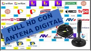 C&oacute;mo Ver canales de televisi&oacute;n Full HD Con Antena Digital