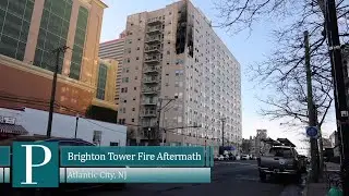 Brighton Tower Fire Aftermath In Atlantic City