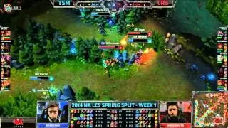 Bjergsen with the jukes [TSM vs CRS]