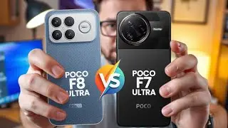 Xiaomi Poco F8 Ultra против Xiaomi Poco F7 Ultra &ndash; Poco Flagship Face-On 2025